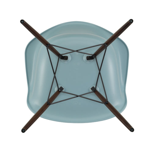 Cadeira de Braços em Plástico Eames DAW / Base Ácer Escuro
